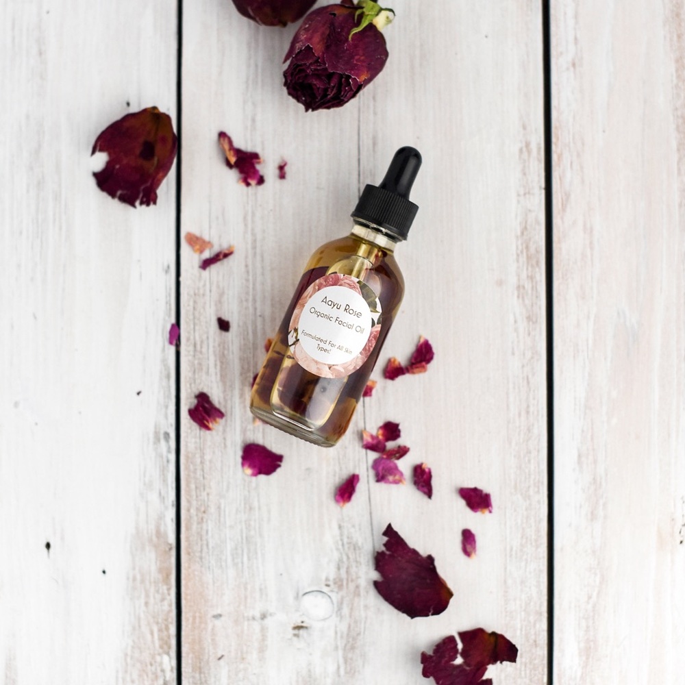 AAYU 100% ORGANIC HAND MADE FACIAL OIL - Picture 1 of 5